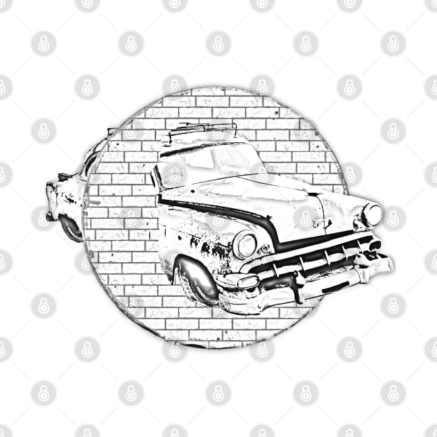 Car in a wall by Againstallodds68