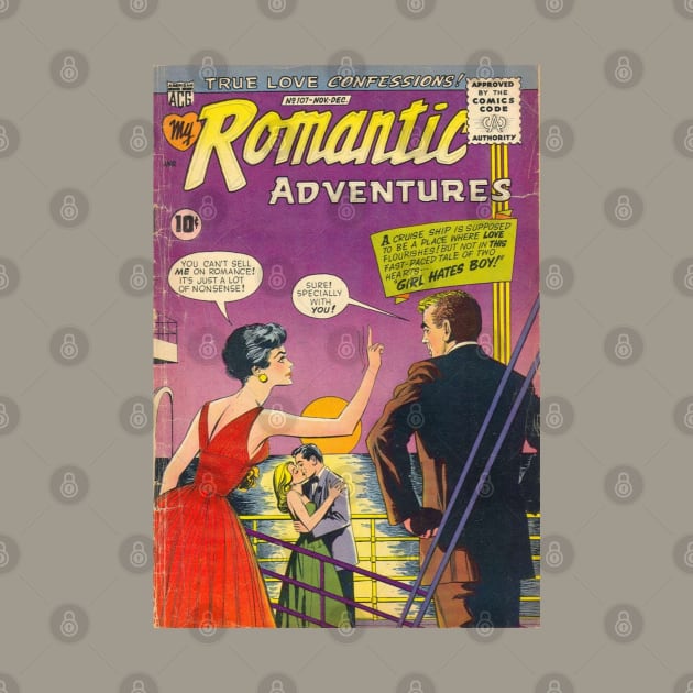 Vintage "Romantic Adventures" Cover by Slightly Unhinged