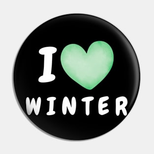 I Love Winter aespa Pin