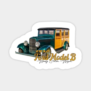 1932 Ford Model B Woody Station Wagon Magnet