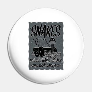 Snake in the grass Pin