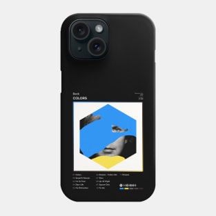 Beck - Colors Tracklist Album Phone Case