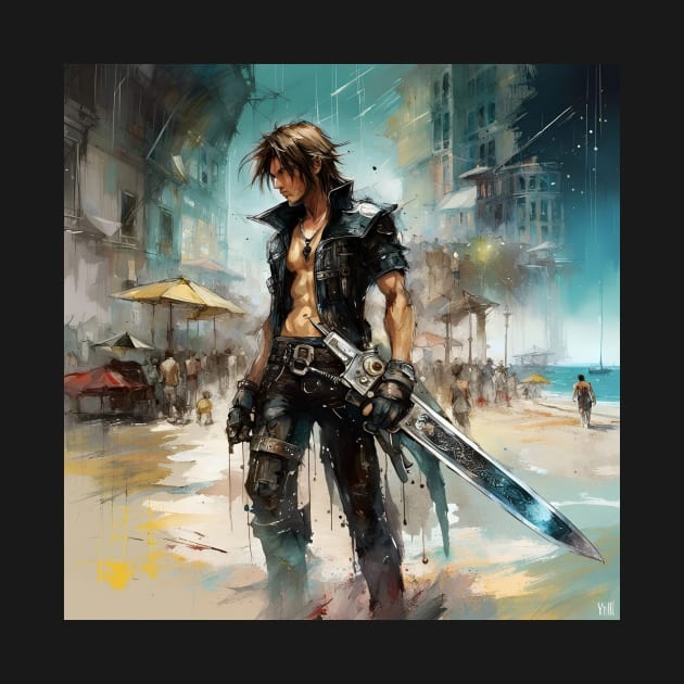 Squall Leonhart by Shareh's Designs 