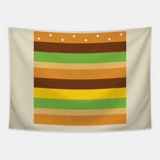 Modernist McDonald's Big Mac Tapestry