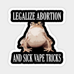 Legalize Abortion Frog Magnet