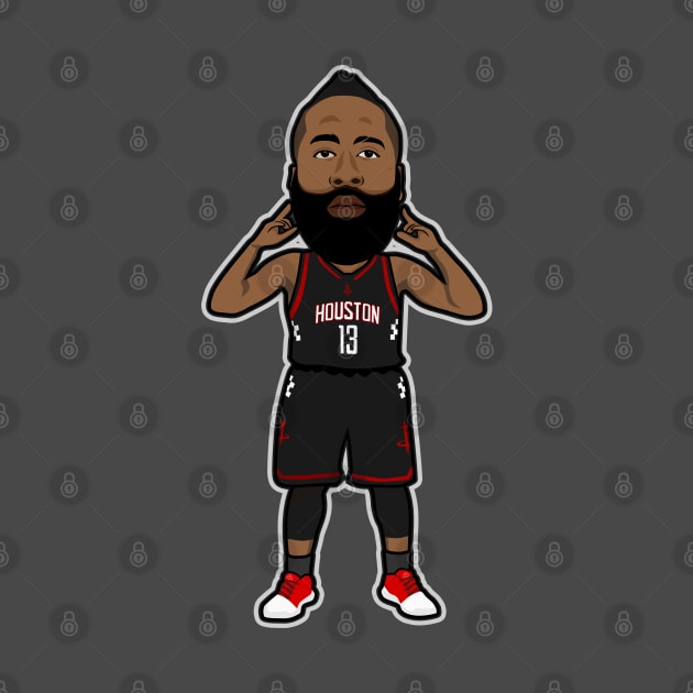 James Harden Cartoon Style vol 2.0 by ray1007