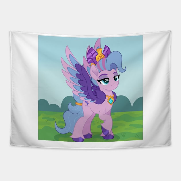 Queen Haven scene Tapestry by CloudyGlow