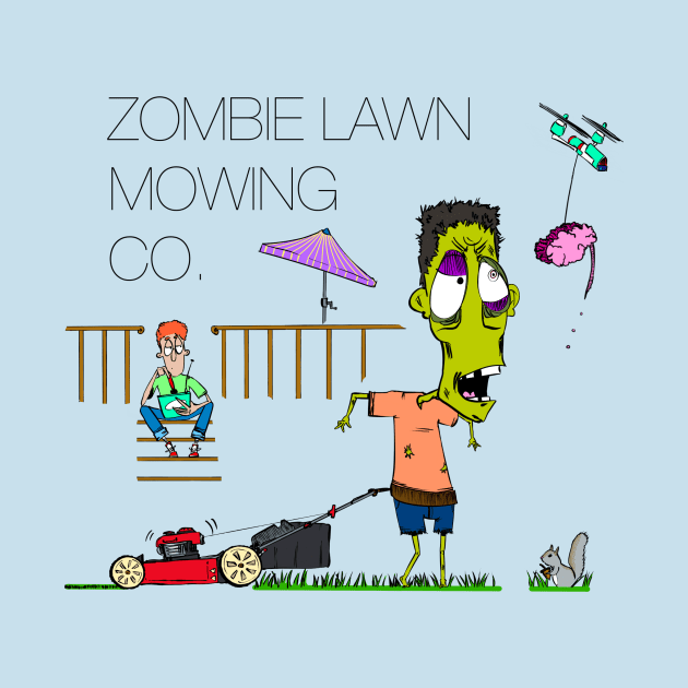Zombie Lawn Mowing Co. by Atmospheric Comics Company