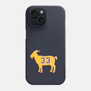 Kareem Abdul Jabbar Los Angeles Goat Qiangy Phone Case