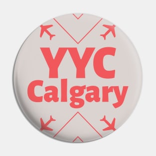 YYC Calgary aviation code 4102021 Pin