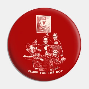 Klopp for the kop Pin