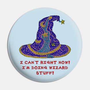 Doing Wizard Stuff Pin