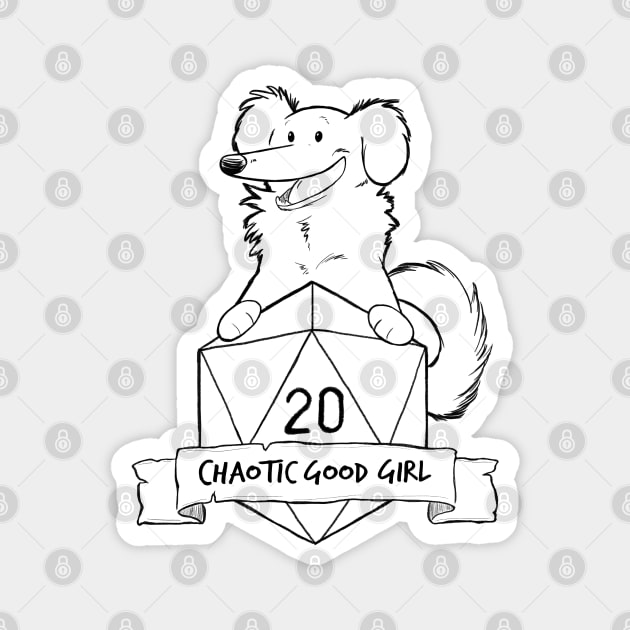 Chaotic Good Girl Magnet by DnDoggos