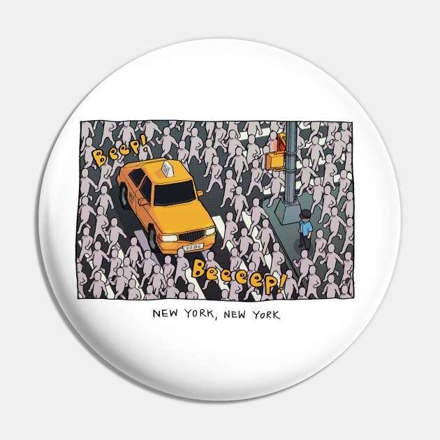 New York, New York Pin by banditotees