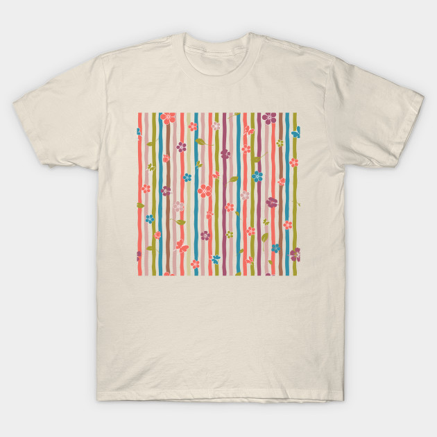 Colorful Stripes Colorful Painted Stripes T Shirt Teepublic