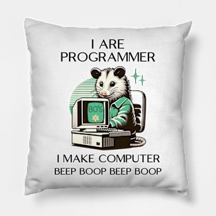 I Are Programmer Pillow