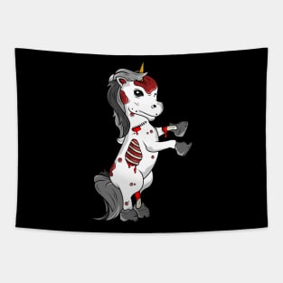 Bloody Unicorn Halloween Horror Creepy Gift Tapestry