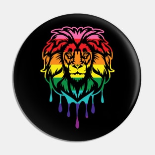 PRIDE Lion Pin