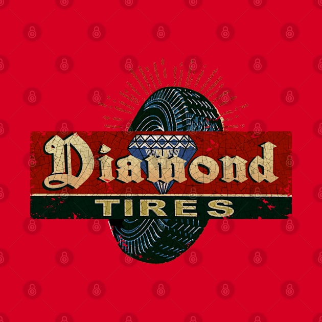 Diamond Tires Vintage sign by Midcenturydave