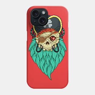 Pixel Pirate Phone Case