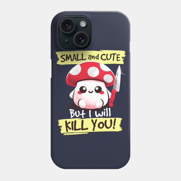 Cute killer mushroom Phone Case by NemiMakeit