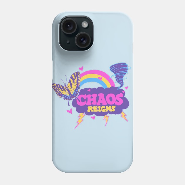 Chaos Phone Case by Hillary White Rabbit