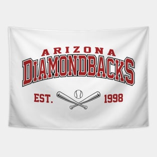 Retro Diamondbacks Tapestry