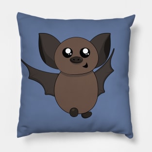 Cute Bat Cartoon Pillow