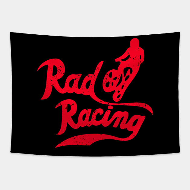 Rad Racing Distressed Tapestry by salomina