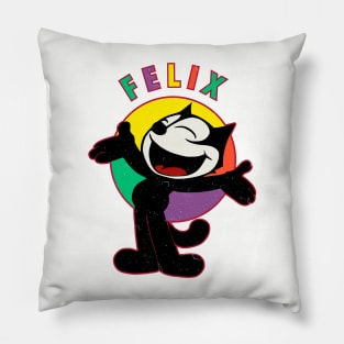 Felix The Cat 90s Pillow