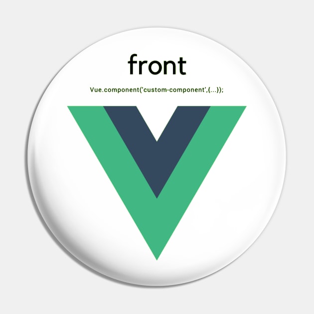 Full Stack Developer Shirt | Vue javascript Proud Programmer Pin by fullstackdev