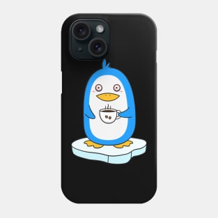 Caffeinated Penguin Phone Case