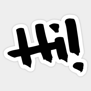 Hi Stickers - Free communications Stickers