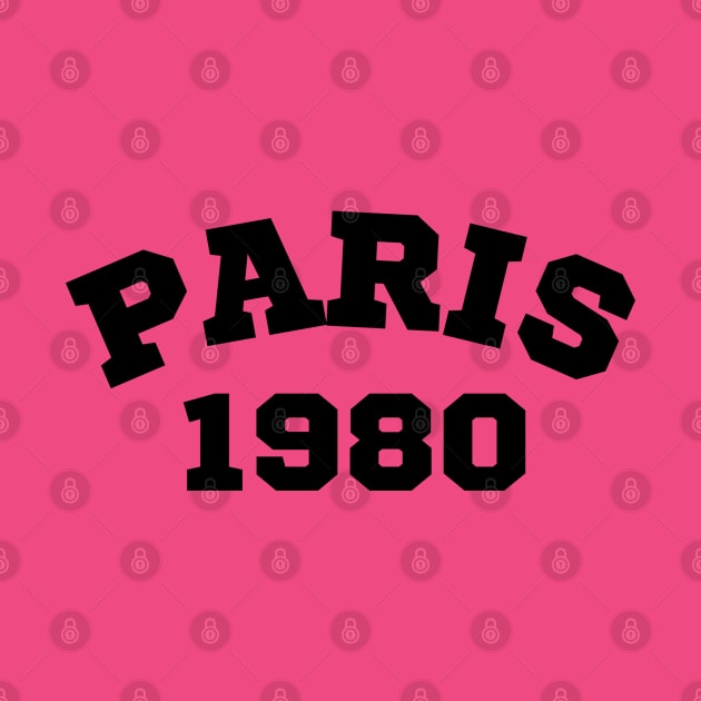 Vintage Paris 1980 Retro by BloomInOctober