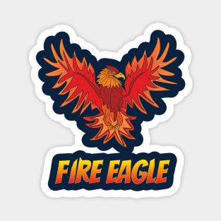 Fire eagle Magnet