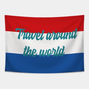 Travel Around the World - Netherlands Tapestry