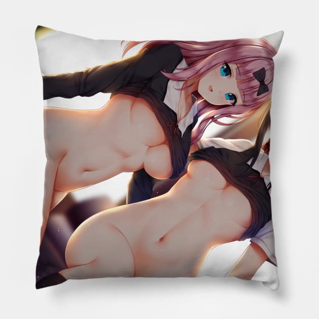 Kaguya and Chika Pillow by Venandeu