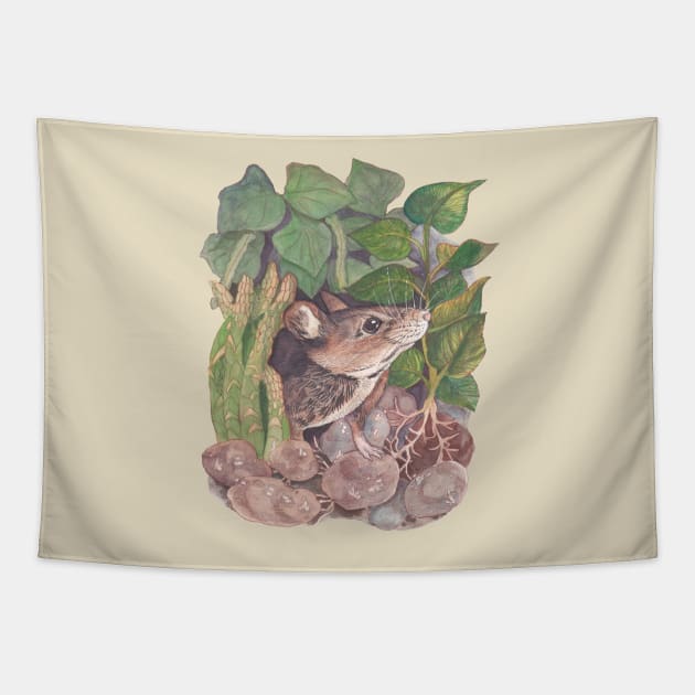 Mouse Mother Tapestry by ProfessorBees