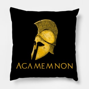 Mythology Of Ancient Greece Agamemnon Trojan War Epic Iliad Pillow