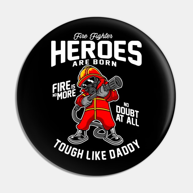 Fire Fighter Pin by Unestore