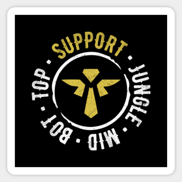 Lol Support Gaming Icon Lol Support Sticker Teepublic Pick a template and customize it to download your logo in seconds. teepublic