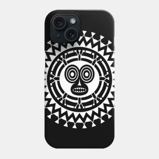 Marquesas face design Phone Case