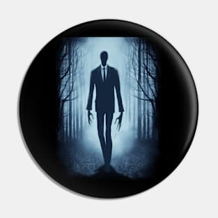 Slender Man Pin