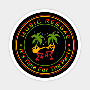 Reggae logo Magnet