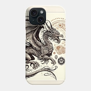 Oriental dragon Phone Case