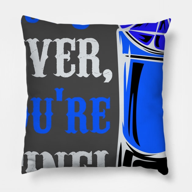 Shut Up Liver You're Fine Funny Pillow by Lin Watchorn 