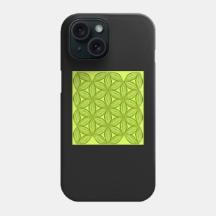 Leaves and patterns Phone Case