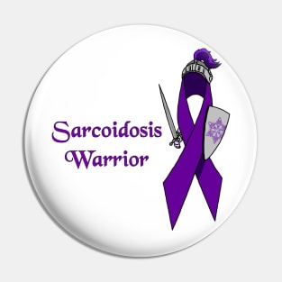 Sarcoidosis Warrior Pin