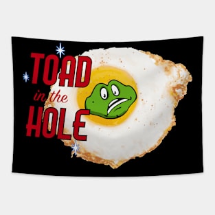 Toad In The Hole Tapestry