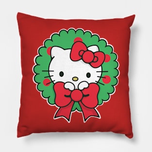 Holiday Cat Pillow